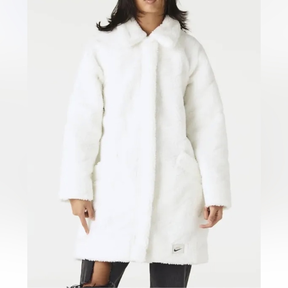 Nike Fur Jacket sz S
